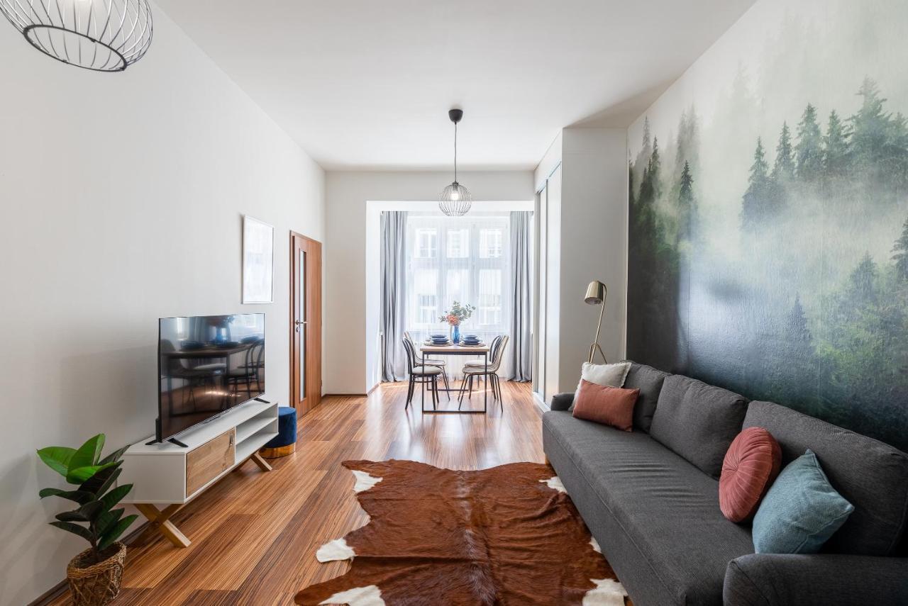 10 Min City Centre 5 People Apartment, Free Coffee Prague Luaran gambar