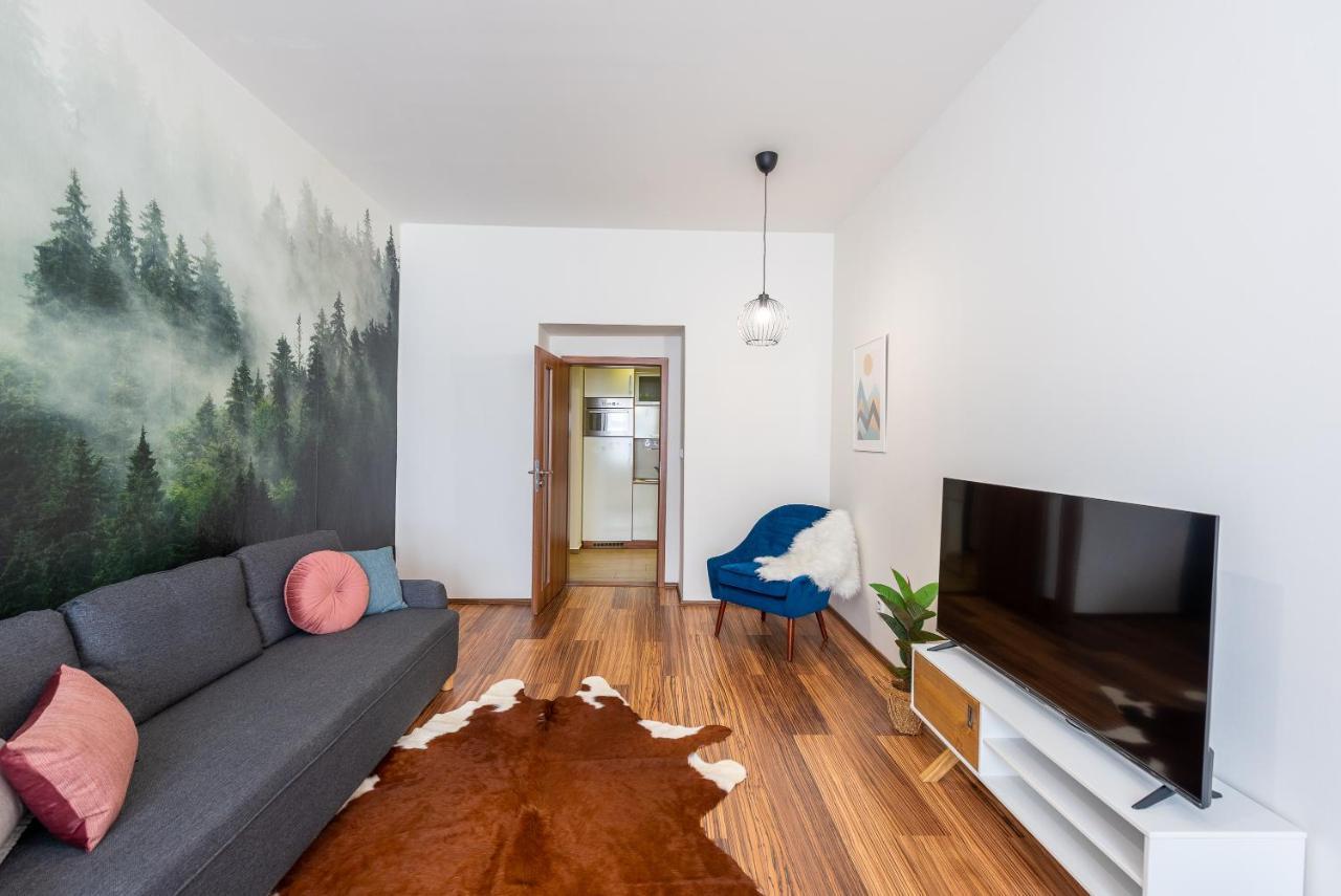 10 Min City Centre 5 People Apartment, Free Coffee Prague Luaran gambar